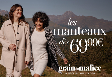 Nouvelle collection de manteaux à partir de 69,99€ !